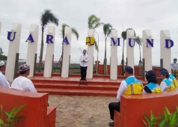 Landscape Paris di Muara Sungai Mundu Cirebon