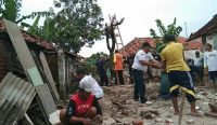 Baznas Rehab Rumah Milik Warga Panggangsari, Sudah Bertahun-tahun Tak Tersentuh Bantuan