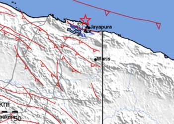 Gempa Hari Ini di Jayapura Papua Berpusat di Darat