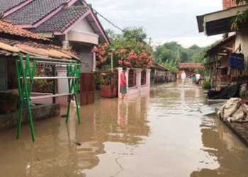 Ligung Majalengka Selalu Kebanjiran,Warga Minta Sungai Cikamangi Dikeruk