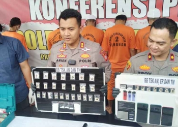 Polres Cirebon Kota Amankan Sembilan Pengedar Narkotika