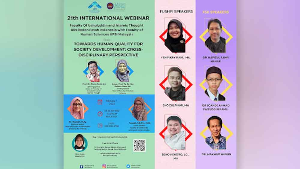 Webinar Internasional Series Ke 21, IAIN Cirebon Jadi Guest Speaker