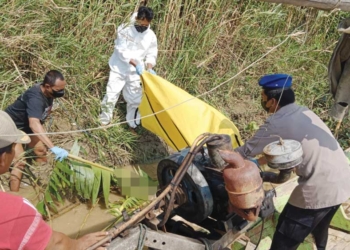 Penemuan Mayat di Cirebon, Warga Tanjunganom 15 Hari Hilang, Ditemukan Mengambang di Sungai Cisanggarung