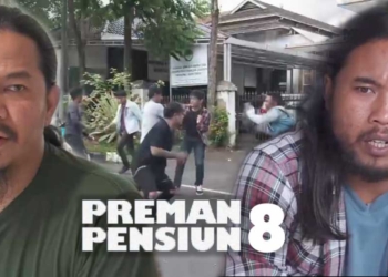 Sinopsis Preman Pensiun 8, Salam Olahraga, Otang Cs Serbu Parkiran Usir Anak Buah Roy