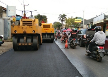 H-10 Lebaran, Ruas Jalan Provinsi di Kabupaten Cirebon Selesai Diperbaiki