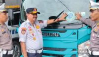 Jelang Arus Mudik Lebaran 2023, Personel Dishub Kabupaten Cirebon Datangi Perusahaan Angkutan Umum