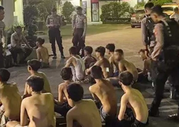 Geng Motor di Cirebon Perang