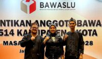 Bawaslu Kota Cirebon Miliki 3 Komisioner Baru