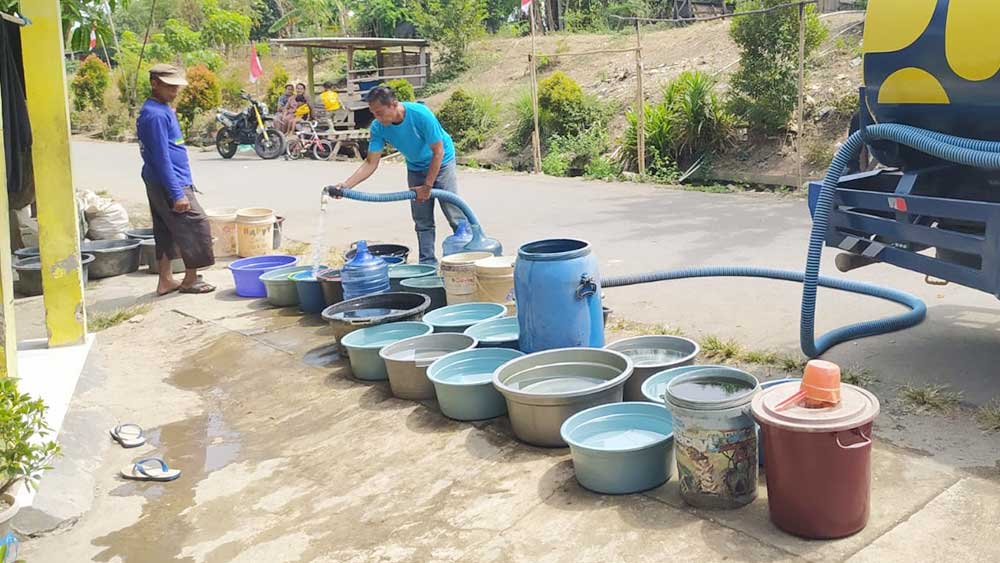 Kekeringan di Cirebon, Warga Gegesik Krisis Air Bersih di Musim Kemaru
