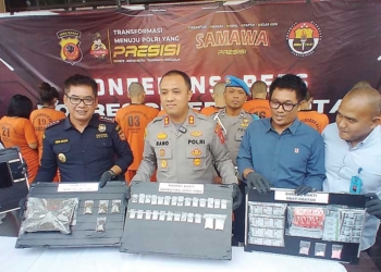 Polres Ciko Tangkap 8 Tersangka Narkoba