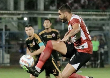 Tekuk Persija di Akhir Pekan ke 8, Madura United Perkasa di Puncak Klasemen Liga 1