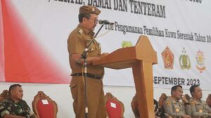 Polisi Bakal Tindak Tegas Pengganggu Kondusifitas Pilwu Serentak 2023 Kabupaten Cirebon