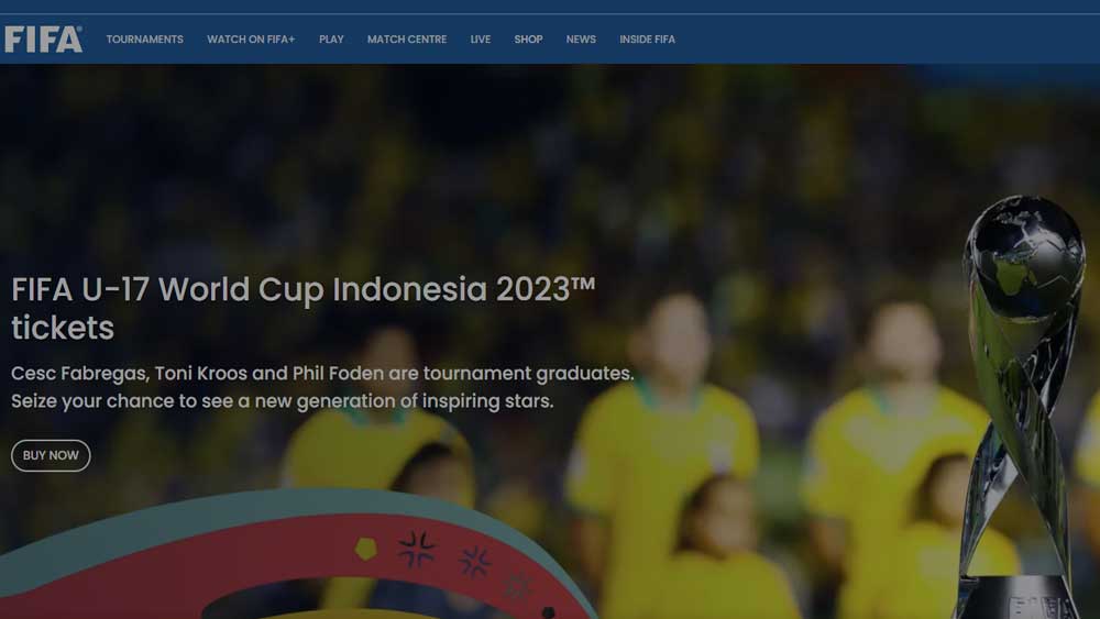 Tiket Piala Dunia U17 Tidak Terlalu Mahal, Bisa Dibeli dengan Harga Segini
