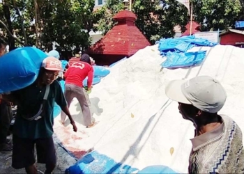 Stok Melimpah, Harga Garam Berangsur Stabil
