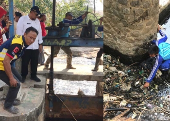 Wabup Ayu Respons Cepat, Bersihkan Sampah di Sungai Kedung Pane Kedawung Cirebon