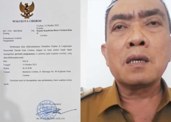 Beredaran Surat Permohonan Pengamanan 1 Peleton dari Wali Kota Cirebon ke Kapolres, Untuk Pengamanan Pelantikan