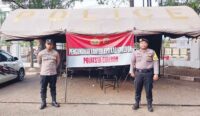 Amankan Pemilu 2024 di Kabupaten Cirebon, Polisi Ditempatkan di Pos Jaga Penyelenggara