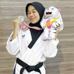 Atlet Taekwondo Iain Cirebon Raih Medali Perak Di Ajang Porsi Jawara I