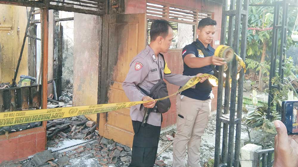 Kebakaran di Cirebon, Suami Cemburu Bakar Rumah