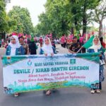 Kirab Hari Santri Nasional Di Kabupaten Cirebon