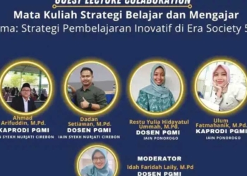 PGMI IAIN Cirebon dan PGMI IAIN Ponorogo Kolaborasi Gelar Guest Lecture Collaboration