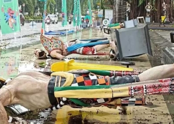 Ngamuk, Pertanda Alam, Surakarta Diterjang Angin Kencang
