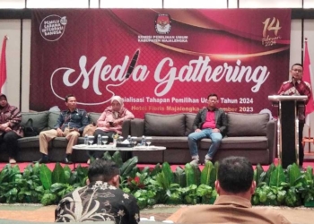 KPU Majalengka Gelar Media Gathering
