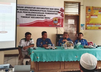 Kuwu se-Kecamatan Weru Curhat ke Bupati Imron