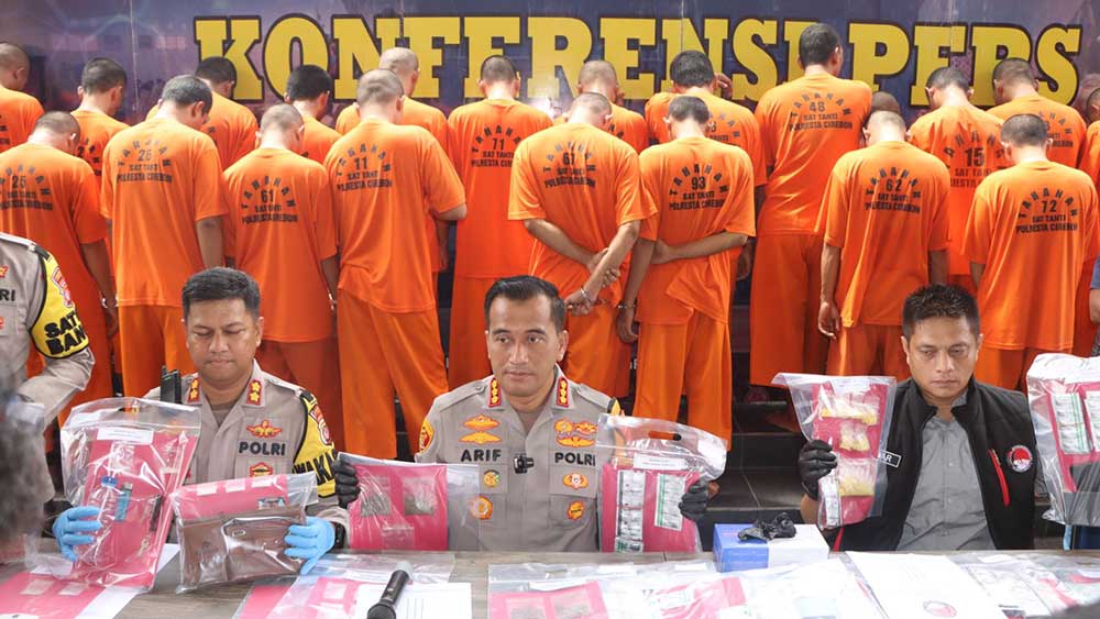 Mengkhawatirkan, Hanya Sebulan 31 Kasus Peredaran Narkoba di Kabupaten Cirebon Diungkap