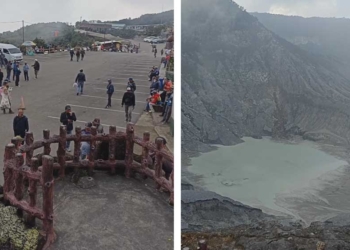 Terakhir Kali Gunung Tangkuban Parahu Meletus Semburkan Abu Vulkanik Setinggi 200 Meter