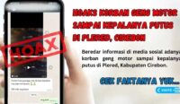 Video Korban Geng Motor di Cirebon Kepalanya Sampau Putus Hoaks