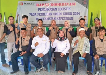 Panwascam Kapetakan Kolaborasi Jaga Integritas