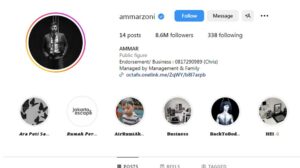 Ammar Zoni Jual Akun Instagramnya yang Memiliki 8,6 Juta Pengikut