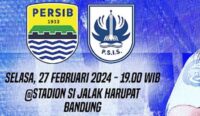Persib dan PSIS Semarang Sama-sama Raih Hasil Minor di 5 Laga Terakhir