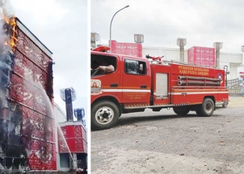 Tak Ada Anggaran, Bagian Stadion Watubelah Cirebon yang Terbakar Dibiarkan