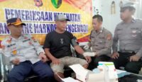 Jelang Arus Mudik, Puluhan Sopir Bus di Kabupaten Cirebon Jalani Tes Urine
