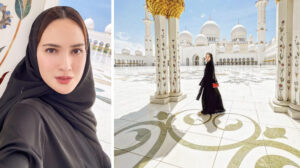 Shandy Aulia Kenakan Hijab Saat Liburan ke Dubai
