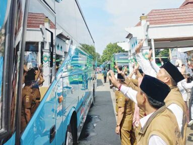 1.296 Calon Haji Kabupaten Cirebon Sudah di Arab Saudi