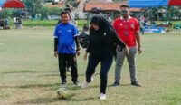 Wabup Cirebon Ayu Hadiri Pembukaan Liga 1 Askab U13
