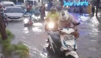 Warga Kota Cirebon Keluhkan Buruknya Saluran Air, Jalan Cipto Jadi Sungai Cipto Saat Hujan, DPUTR Disorot