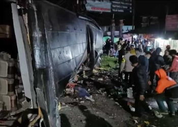 Kecelakaan di Ciater Subang, Siswa SMK Lingga Kencana Depok Meregang Nyawa