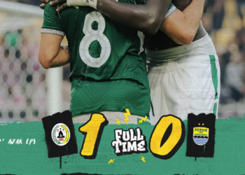 Persib Akhiri Kompetisi Liga 1 dengan Hasil Minor dengan Ditumbangkan PSS Sleman