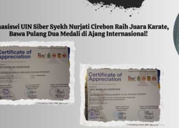Mahasiswi UIN Siber Cirebon Boyong 2 Juara di Internasional Karate of Open Champion