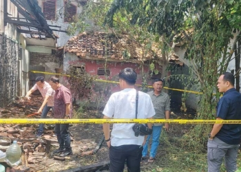 Eks Bangunan SDN 2 Klangenan Cirebon Hangus Terbakar