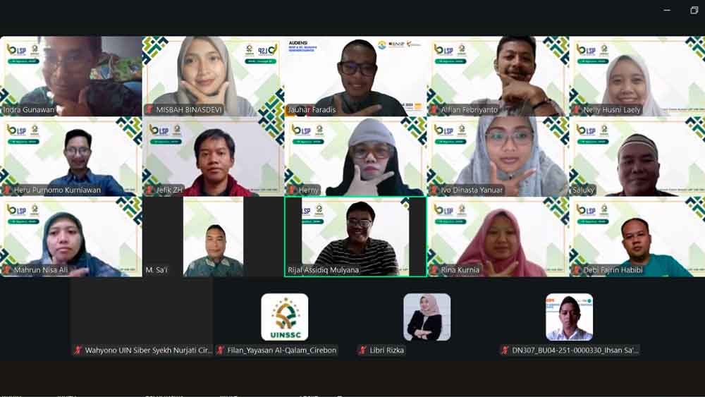 LSP UIN Siber Cirebon Menuju Terlisensi BNSP