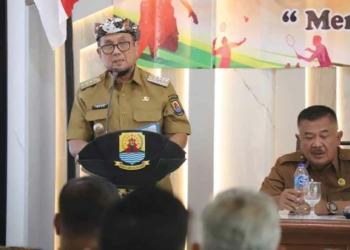 Bupati Imron Berharap Ketua KONI Kabupaten Cirebon Baru Bisa Tingkatkan Prestasi Atlet