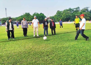 Lewat Olahraga, Anggota DPRD Kabupaten Cirebon Ajak Jaga Kondusivitas