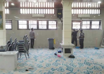 Puing-puing Kerusakan DPRD Kota Cirebon Pasca-demo Dibersihkan, Barang Rusak Belum Didata