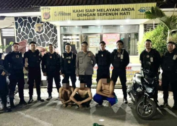 Bawa Klewang, Tiga Pemuda di Cirebon Diamankan Polisi
