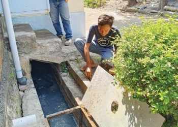 Limbah SPPG MBG Harjamukti Cirebon Cemari Lingkungan